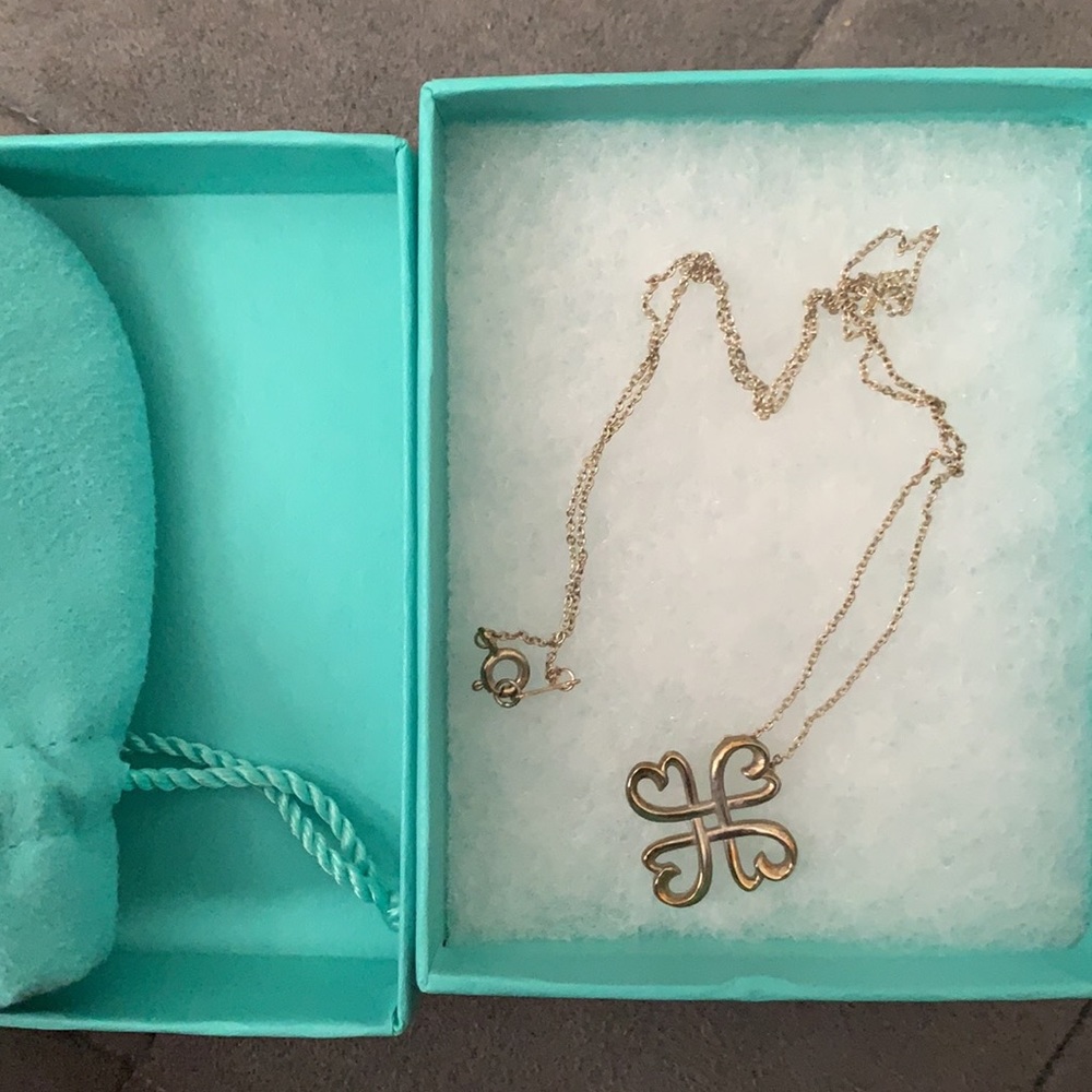 Tiffany and Co. clover necklace
